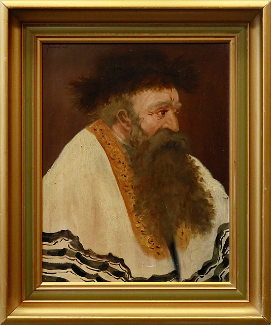 Żyd w tałesie, 1938