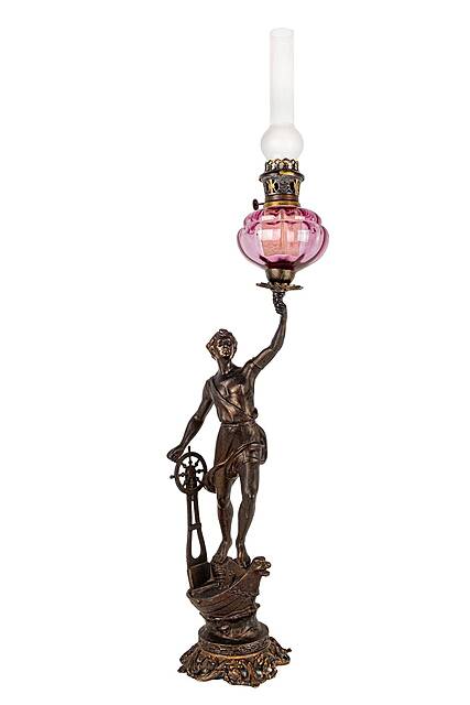 Odyseusz na statku - lampa