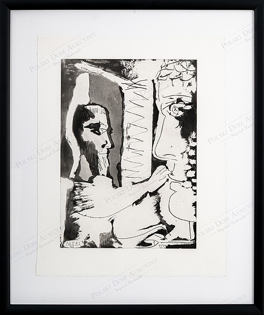 Sculpteur et Sculpture (Rzeźbiarz i rzeźba), z cyklu: Sable mouvant (Ruchome piaski), 1965