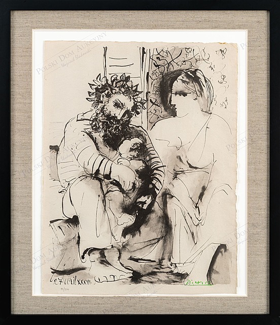 Scène de famille (Scena familijna), z teki: La Flûte Double, 1967