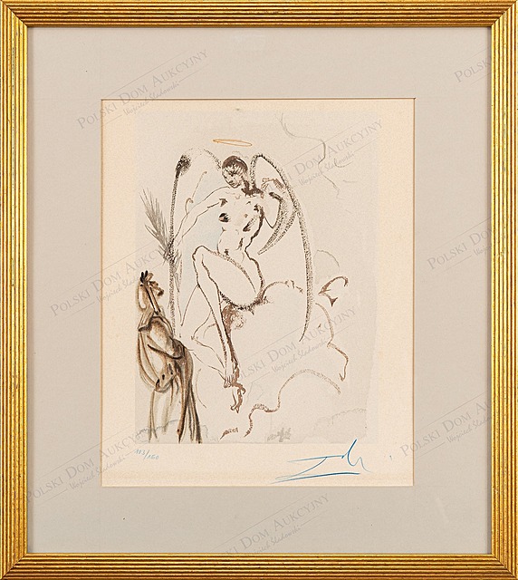 L'Archange Gabriel (Archanioł Gabriel), z cyklu: "Boska Komedia" Dantego, 1960