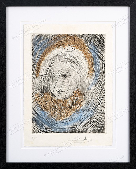 Portrait de Marguerite (Portret Małgorzaty), z cyklu: "Faust" Goethego, 1968/69