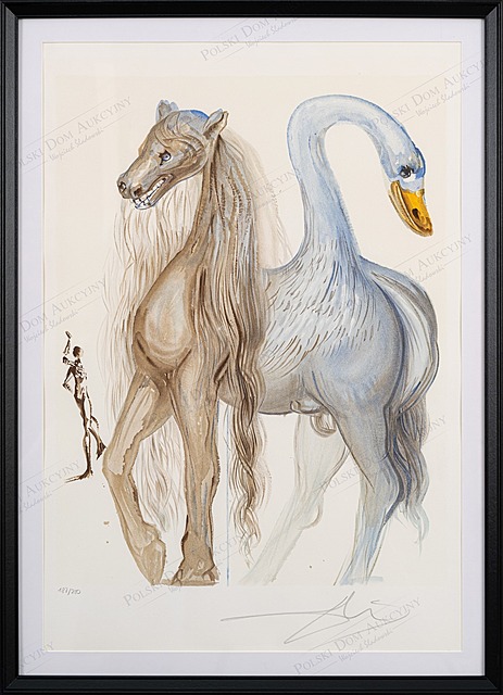 Chimère d'Horace (Chimera Horacego), z cyklu: Konie Dalego, 1970