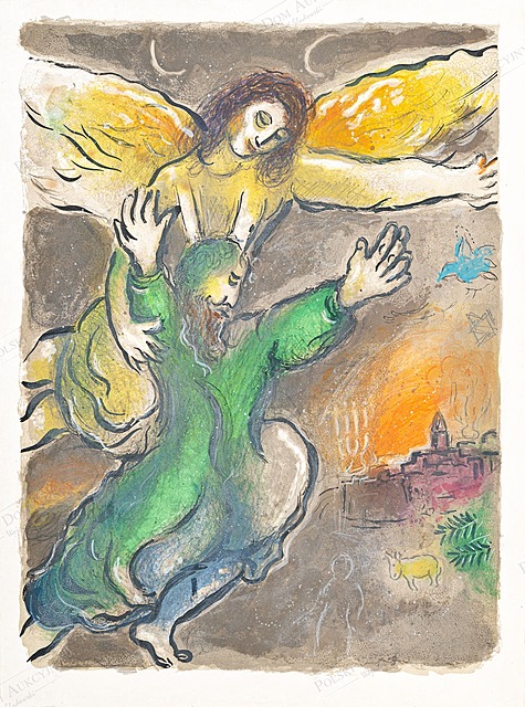 Moses Consecrates the Accomplished Work (Błogosławieństwo Mojżesza), z cyklu: The Story of Exodus (Księga Wyjścia), 1966