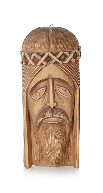 Płaskorzeźba: Chrystus w koronie cierniowej, 1980