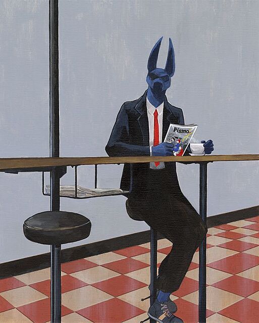 Anubis czyta pismo, 2026
