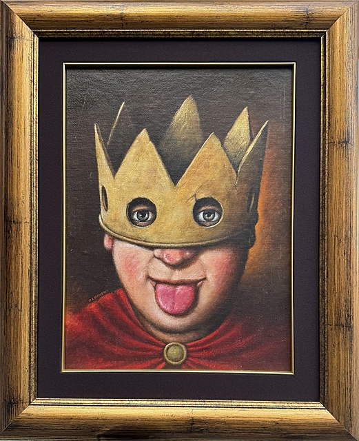 Projekt plakatu teatralnego "Ubu Król, czyli Polacy", 1992