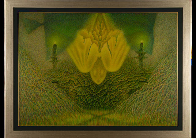 Zielone światło księżyca/ Green light of the moon, 2016
